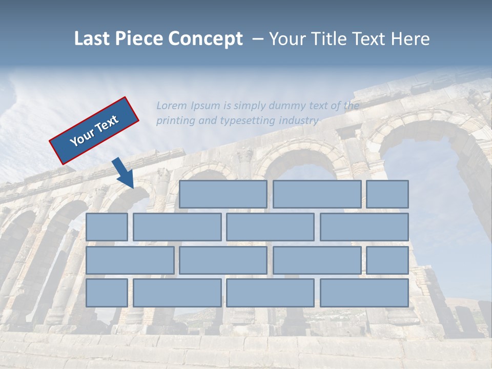 Arch Archaeological Monument PowerPoint Template