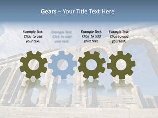 Arch Archaeological Monument PowerPoint Template