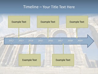 Arch Archaeological Monument PowerPoint Template