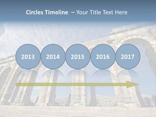 Arch Archaeological Monument PowerPoint Template