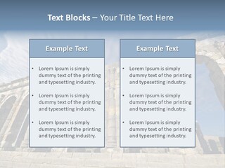 Arch Archaeological Monument PowerPoint Template