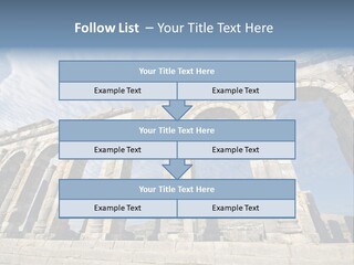 Arch Archaeological Monument PowerPoint Template