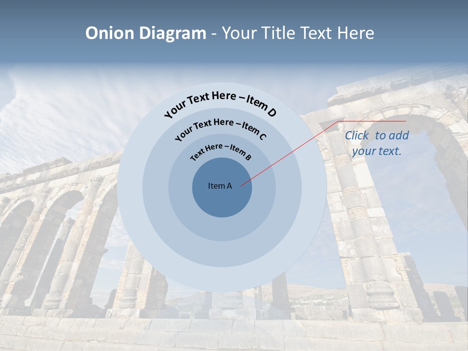 Arch Archaeological Monument PowerPoint Template