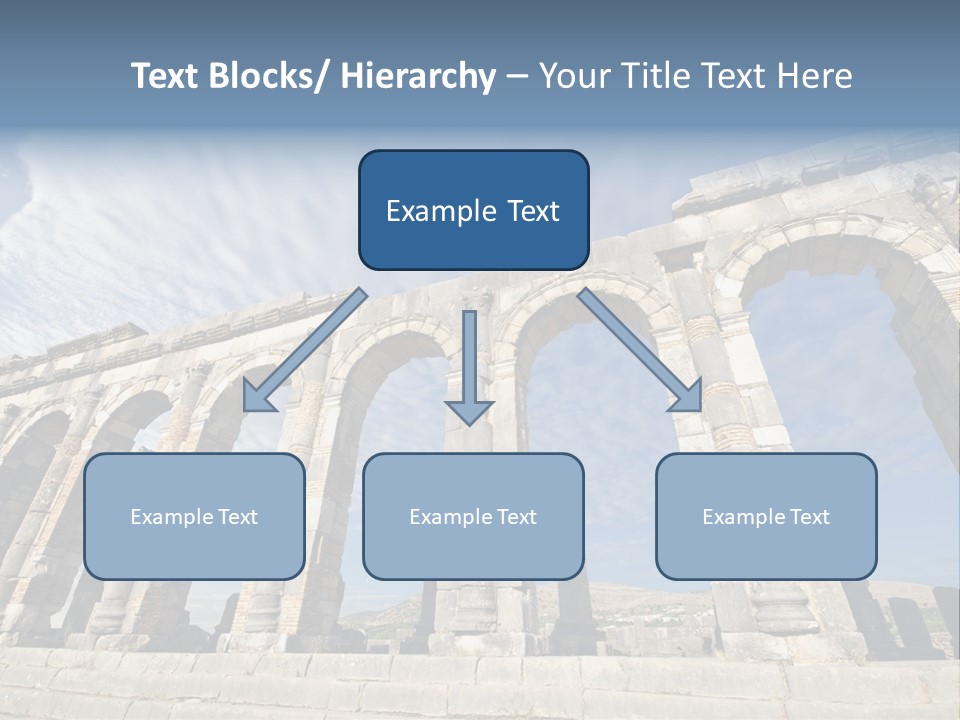 Arch Archaeological Monument PowerPoint Template