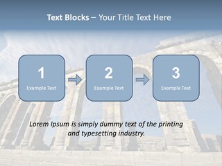 Arch Archaeological Monument PowerPoint Template