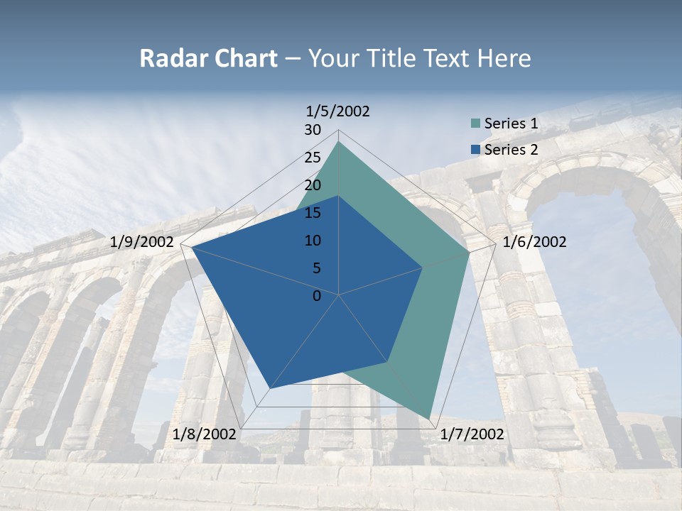 Arch Archaeological Monument PowerPoint Template