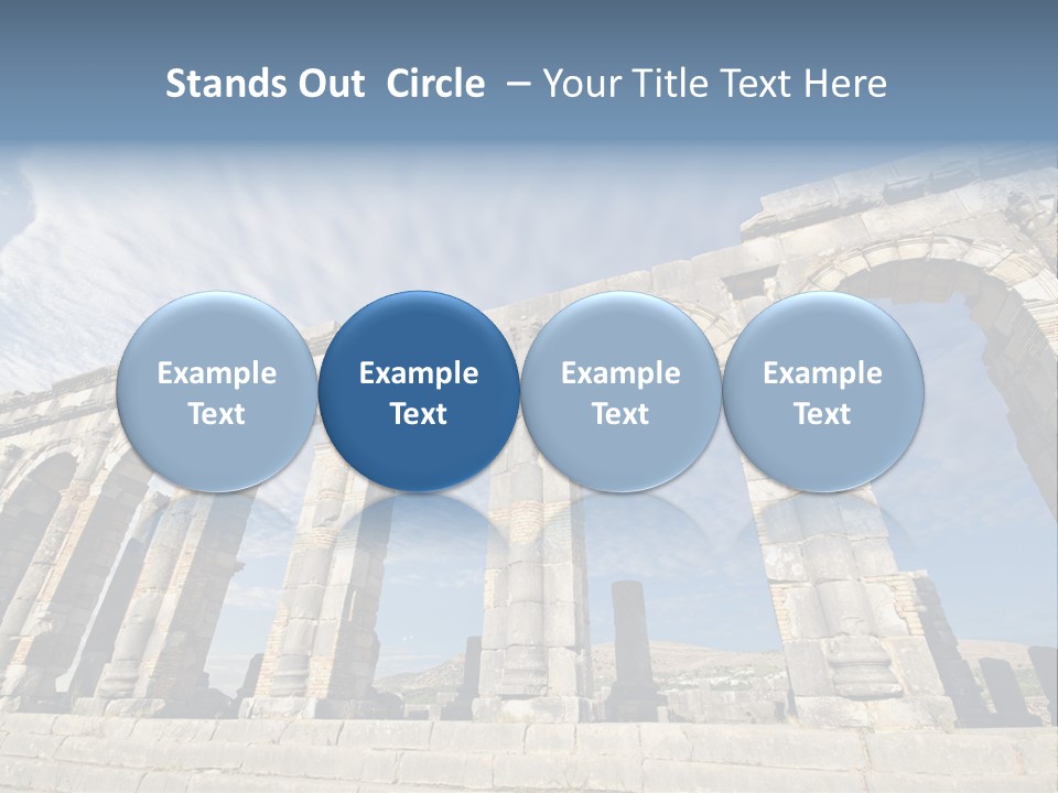 Arch Archaeological Monument PowerPoint Template
