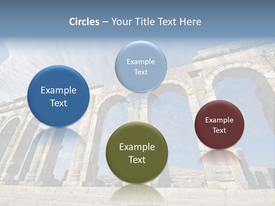 Arch Archaeological Monument PowerPoint Template