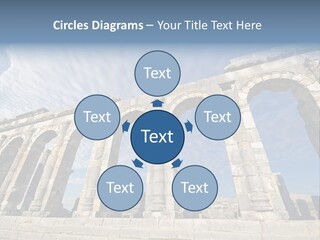 Arch Archaeological Monument PowerPoint Template