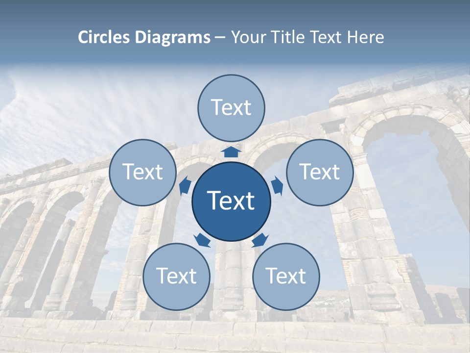 Arch Archaeological Monument PowerPoint Template