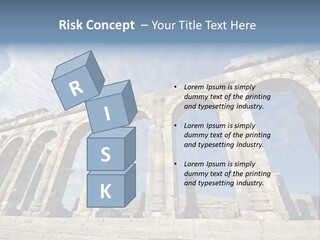 Arch Archaeological Monument PowerPoint Template