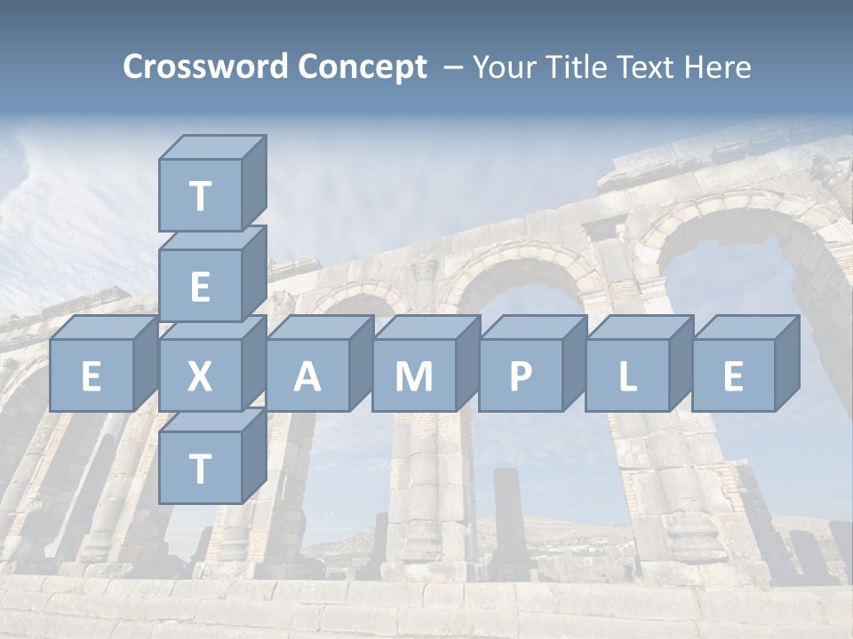 Arch Archaeological Monument PowerPoint Template