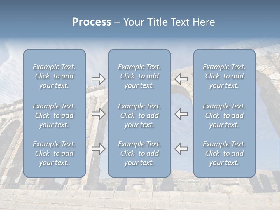 Arch Archaeological Monument PowerPoint Template