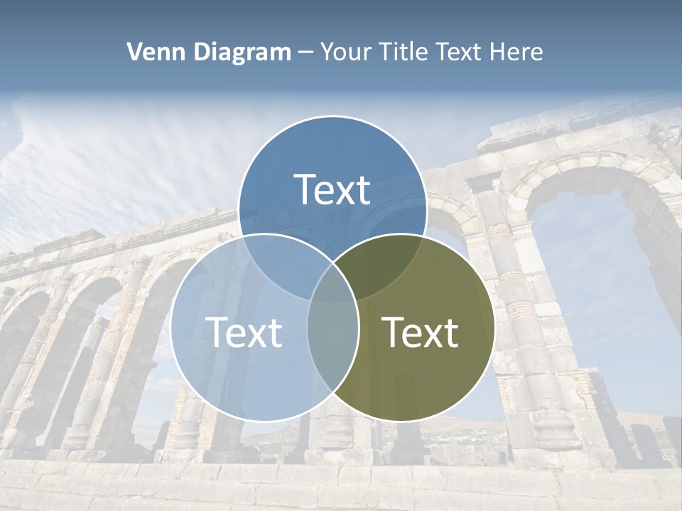 Arch Archaeological Monument PowerPoint Template