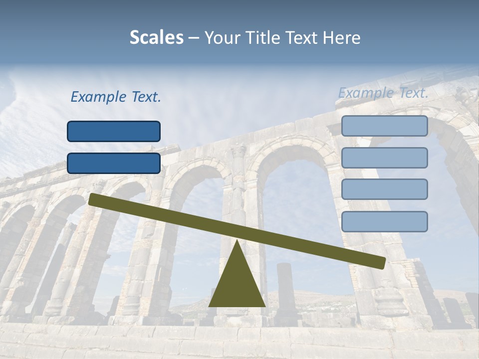 Arch Archaeological Monument PowerPoint Template