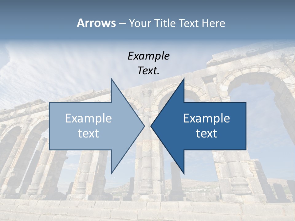 Arch Archaeological Monument PowerPoint Template
