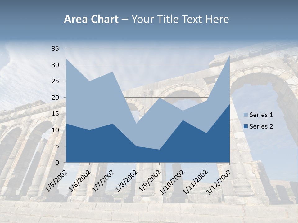 Arch Archaeological Monument PowerPoint Template