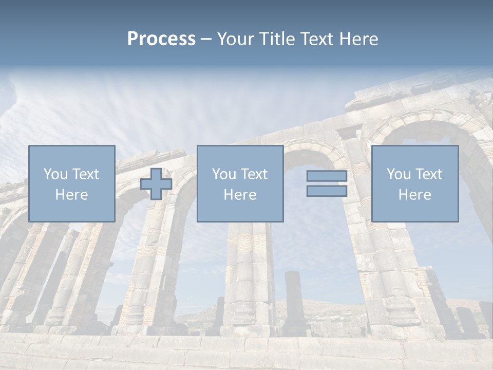 Arch Archaeological Monument PowerPoint Template