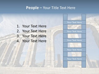 Arch Archaeological Monument PowerPoint Template
