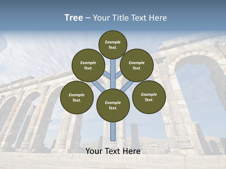 Arch Archaeological Monument PowerPoint Template