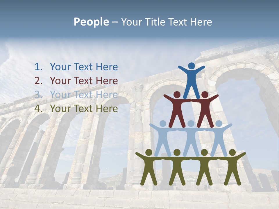 Arch Archaeological Monument PowerPoint Template
