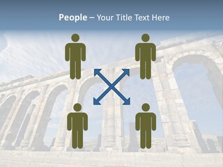 Arch Archaeological Monument PowerPoint Template
