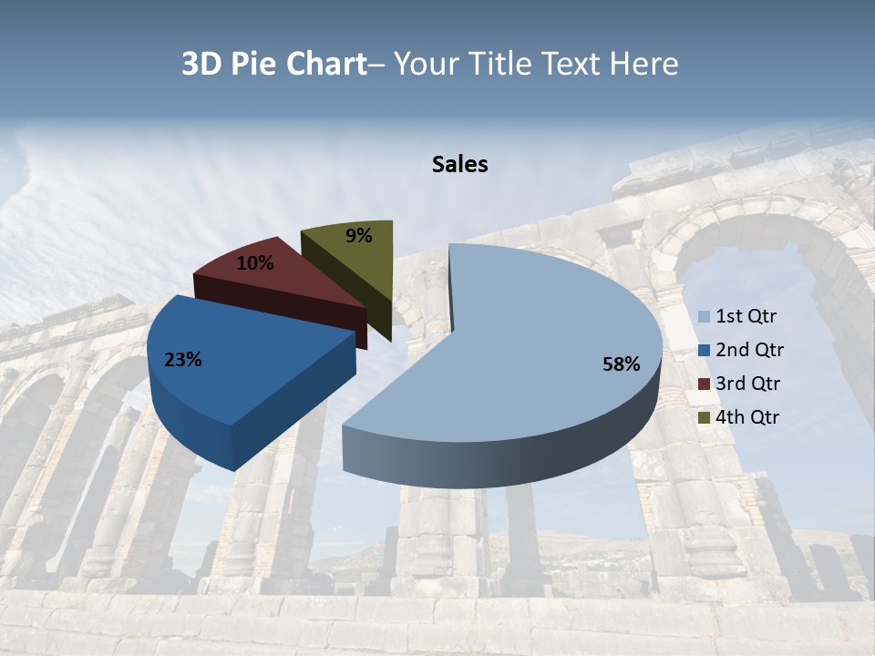 Arch Archaeological Monument PowerPoint Template