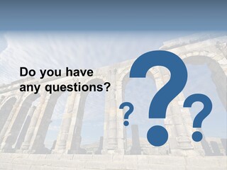 Arch Archaeological Monument PowerPoint Template