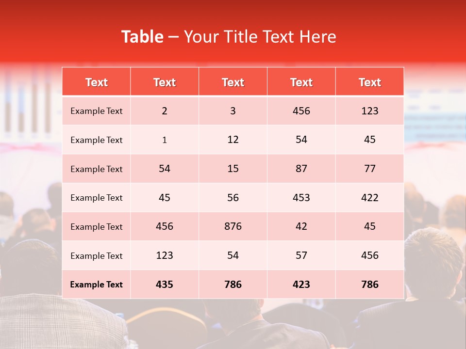 Group Public Sit PowerPoint Template