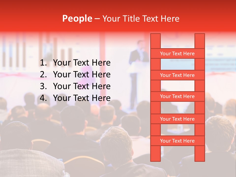 Group Public Sit PowerPoint Template