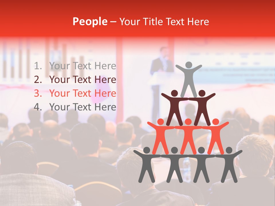 Group Public Sit PowerPoint Template