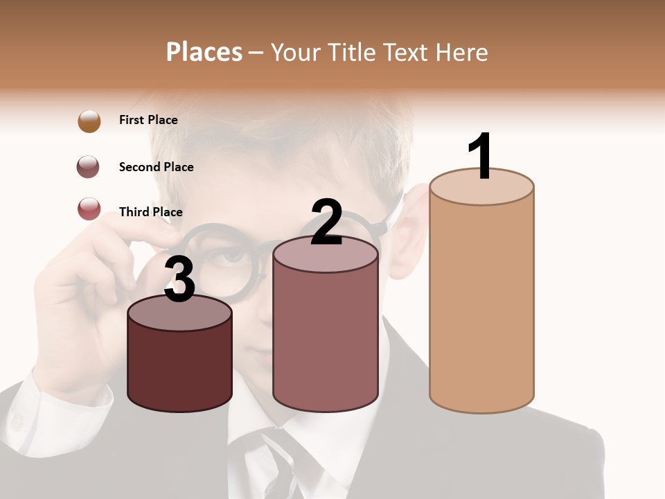 Idea Male Face PowerPoint Template