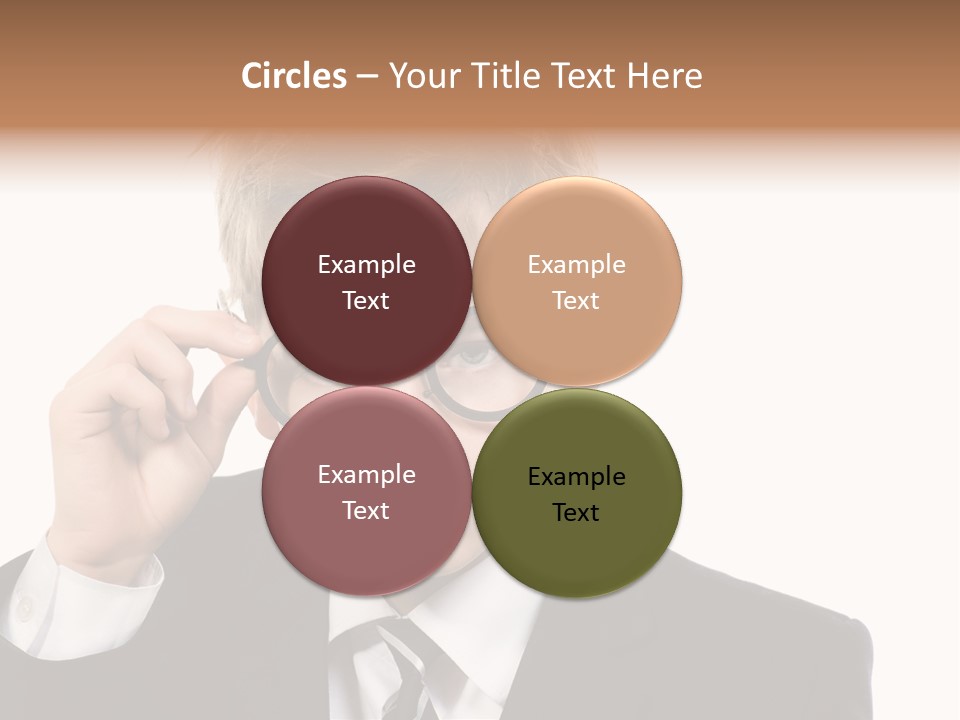 Idea Male Face PowerPoint Template