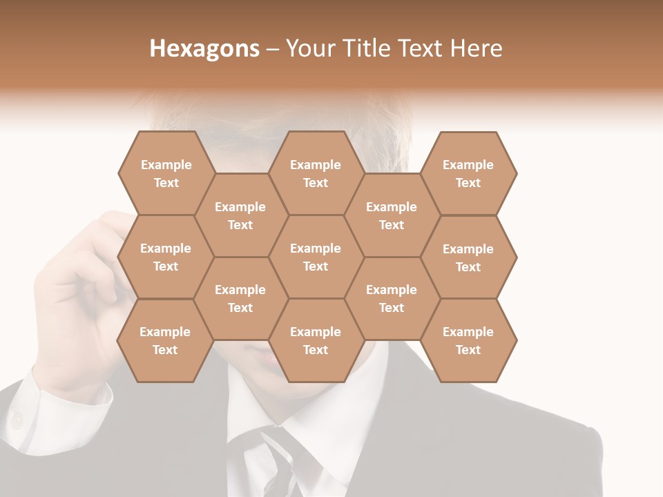 Idea Male Face PowerPoint Template