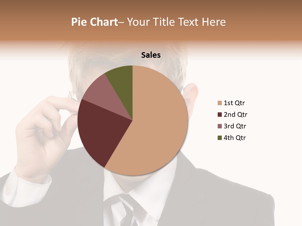 Idea Male Face PowerPoint Template