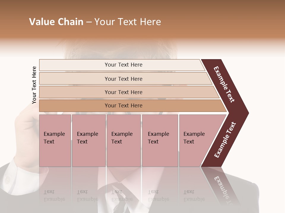 Idea Male Face PowerPoint Template