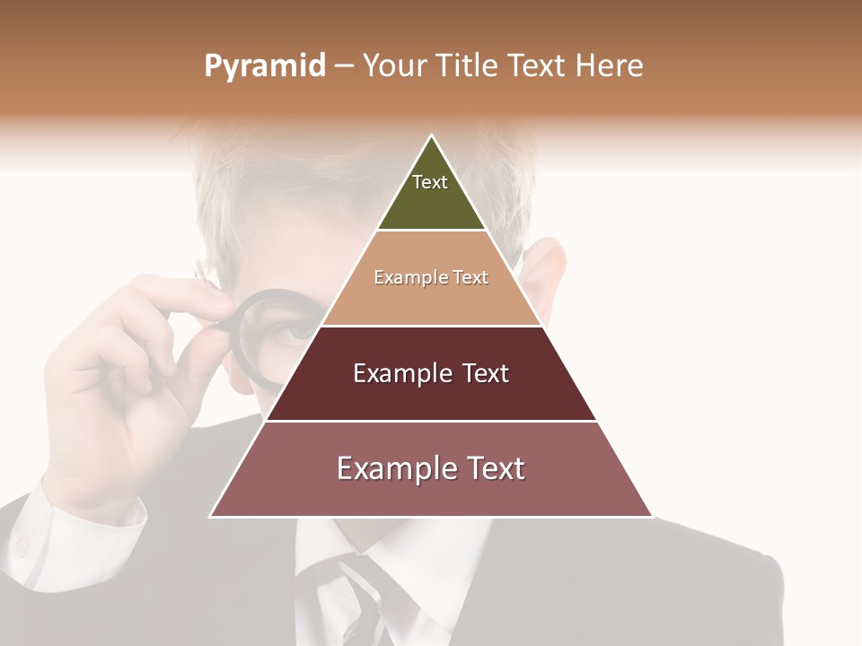 Idea Male Face PowerPoint Template