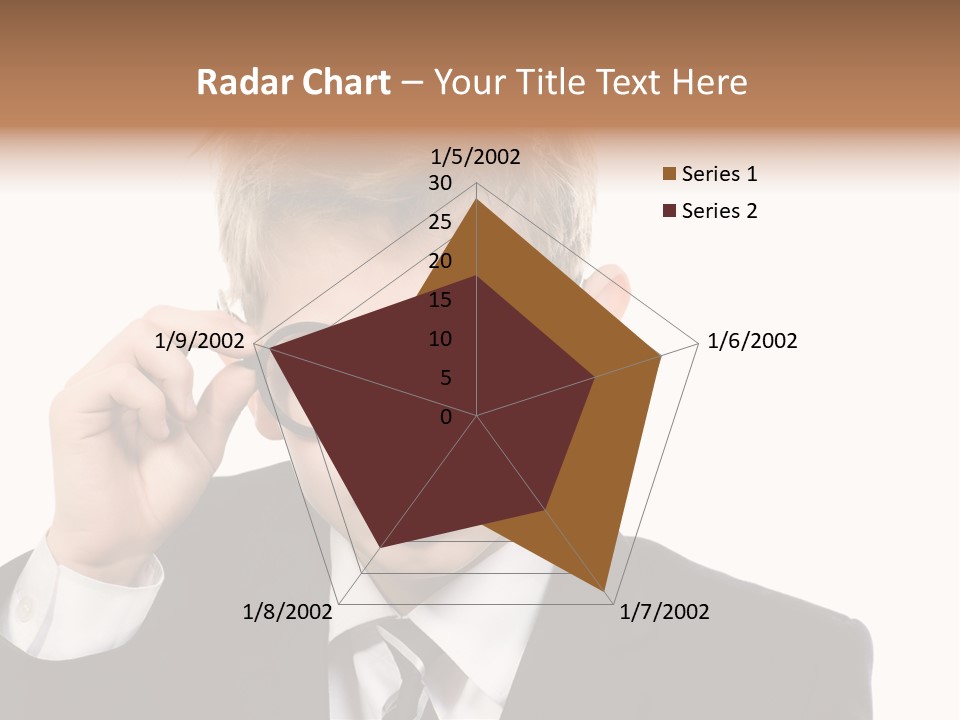 Idea Male Face PowerPoint Template