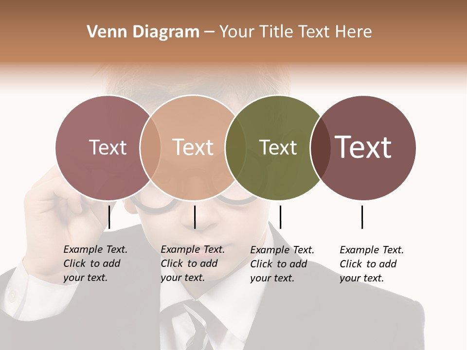 Idea Male Face PowerPoint Template