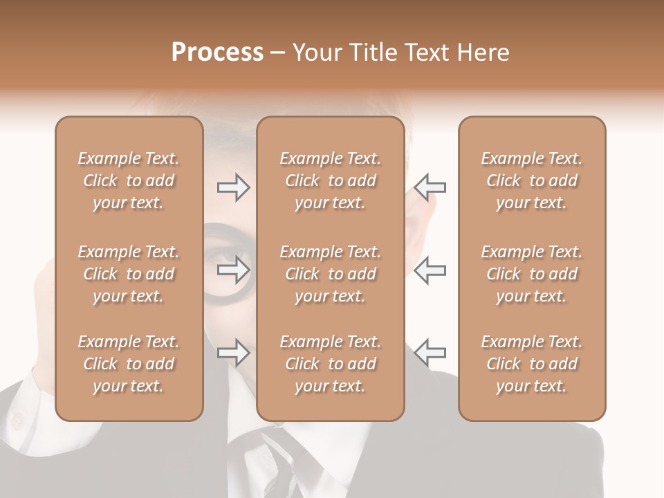 Idea Male Face PowerPoint Template