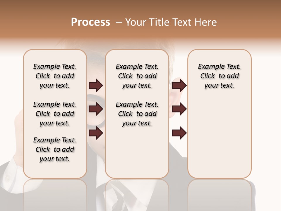 Idea Male Face PowerPoint Template