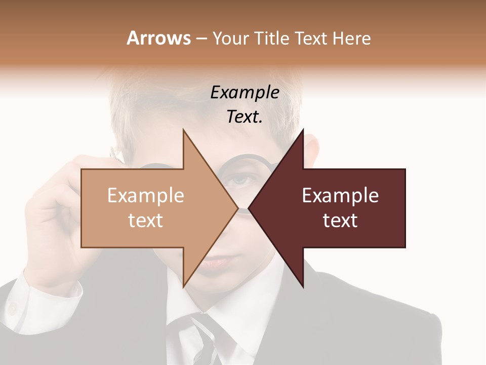Idea Male Face PowerPoint Template