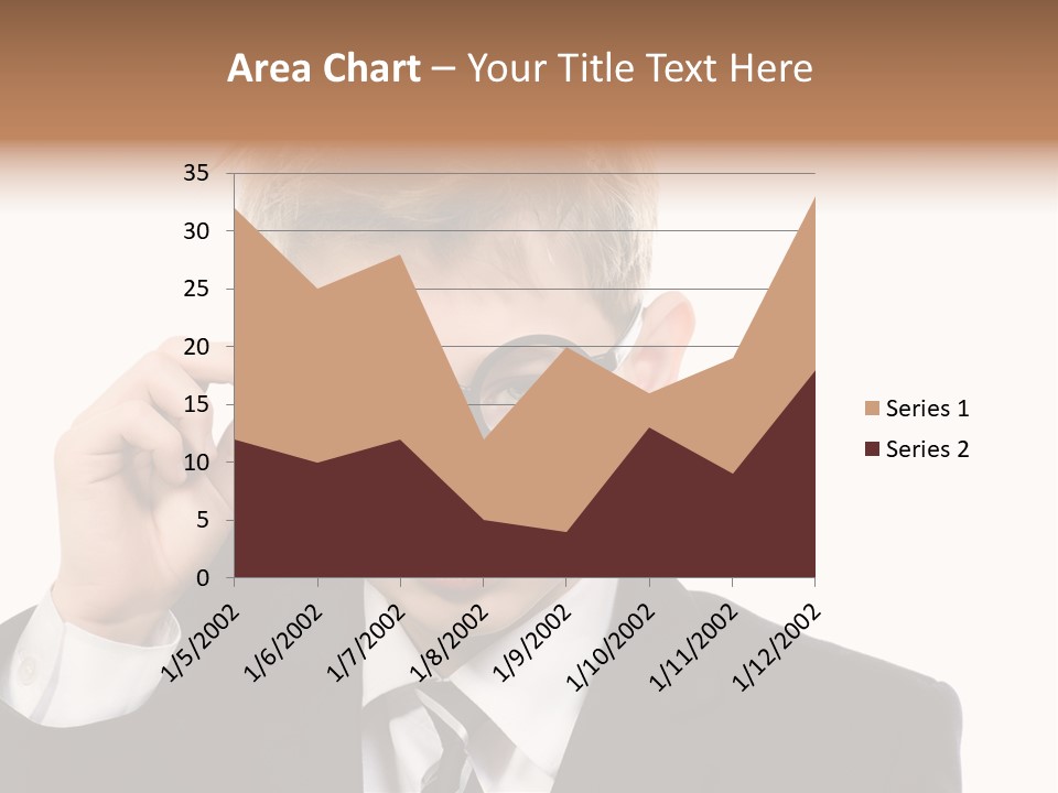 Idea Male Face PowerPoint Template