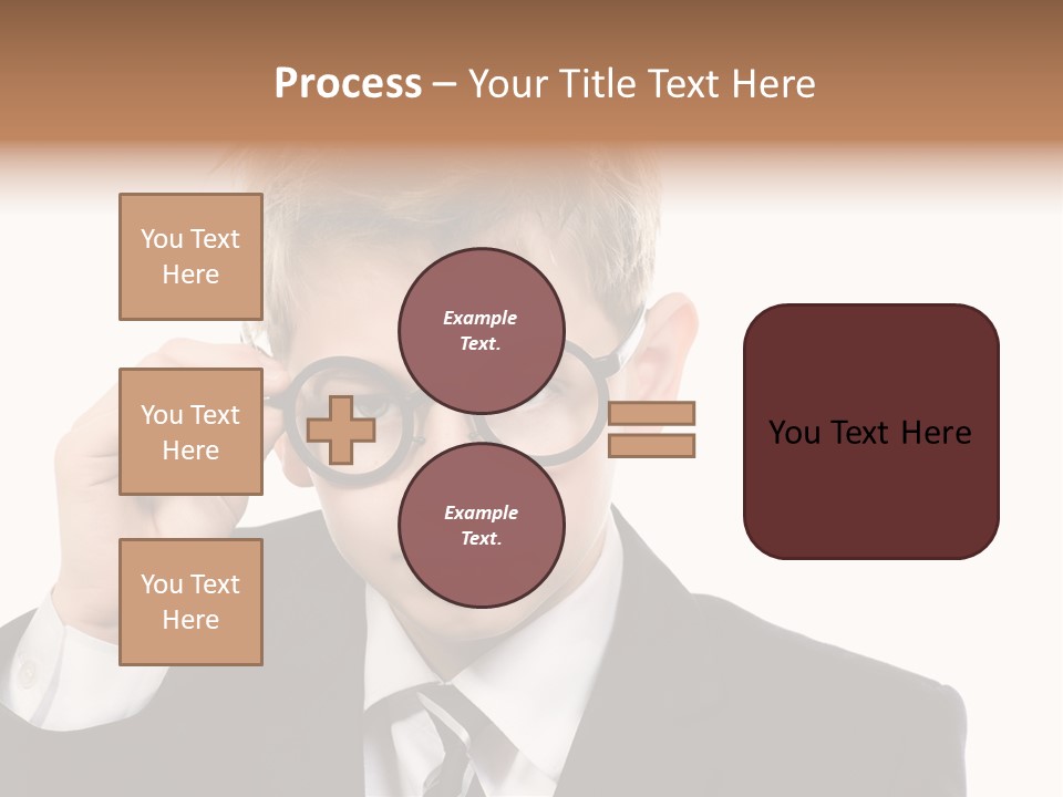 Idea Male Face PowerPoint Template