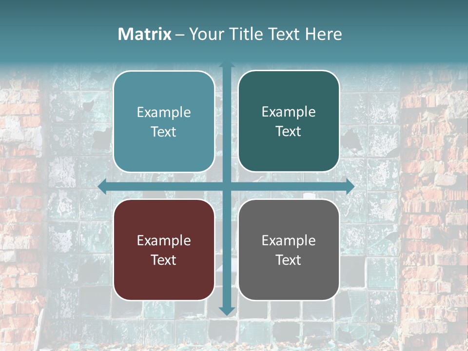 Lines Pattern Horizontal PowerPoint Template