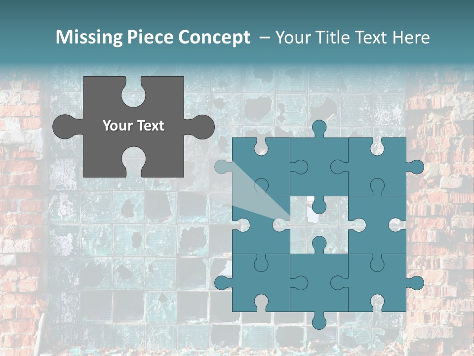 Lines Pattern Horizontal PowerPoint Template