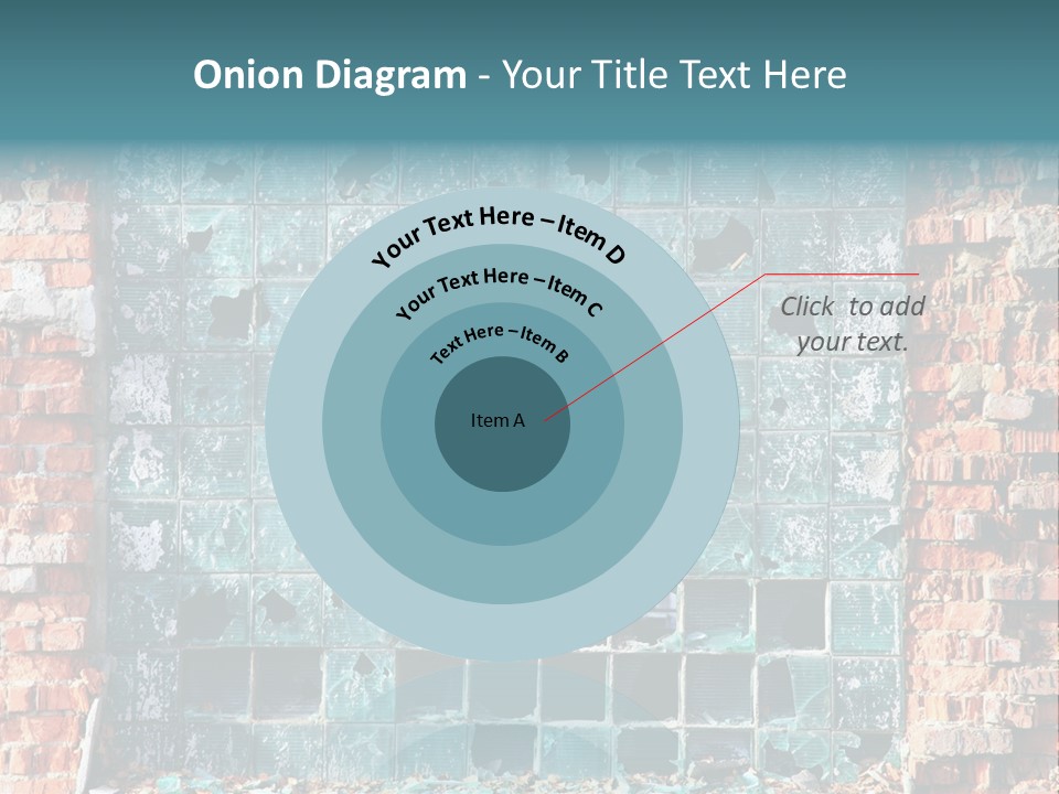 Lines Pattern Horizontal PowerPoint Template