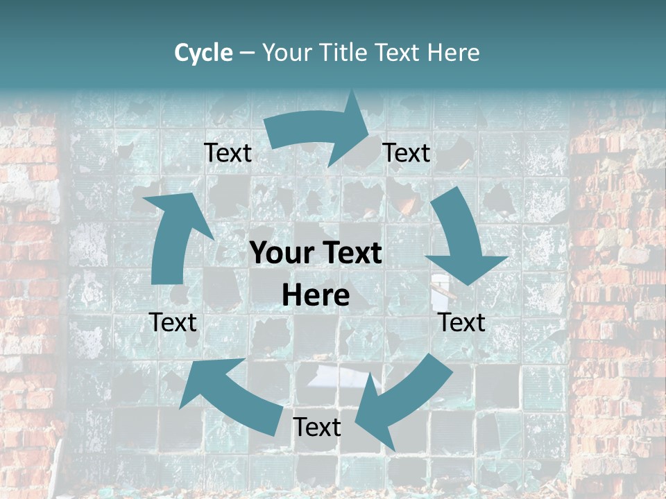 Lines Pattern Horizontal PowerPoint Template