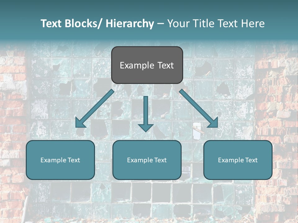 Lines Pattern Horizontal PowerPoint Template
