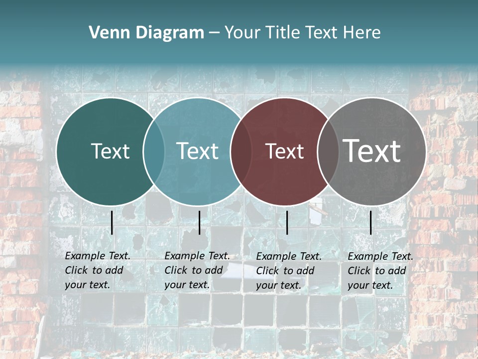 Lines Pattern Horizontal PowerPoint Template